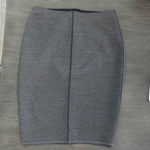 Ann Taylor Charcoal Pencil Skirt